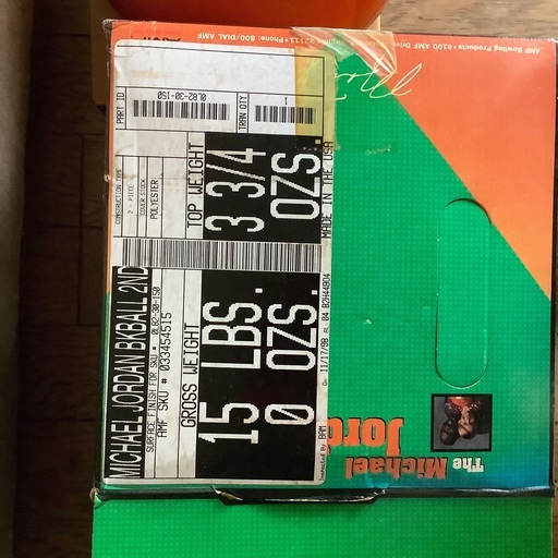 AMF Michael Jordan 限定モデル　ボウリングボール　15LBS AMF Michael Jordan 限定モデル ボウリングボール 15LBS