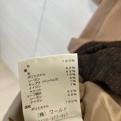 UNTITLED アンタイトル　切り替え　ワンピース　2 Mの画像