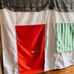 IKEA 子供　ベッドテント
