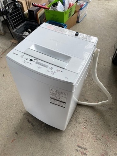 【美品】TOSHIBA2019年製4.5kg洗濯機