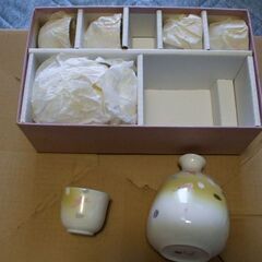 宇野　千代　とっくり　おちょこ　未使用品