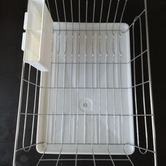 無料！水切りラック　イトーヨーカドーで￥1000ほどで購入。