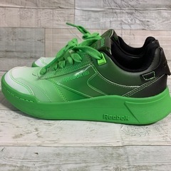 状態良好⭕️Reebok リーボック クラブ レガシー 緑 スニーカー 23.0cmの画像