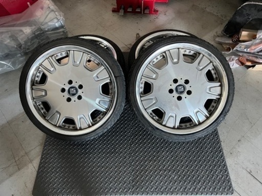 WORK LS507 20インチ　8.5J プラ44 114.3 セダン等に！！