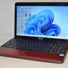 中古ノートパソコン 最新Windows11+office 東芝Dynabook T350/46BR 高性能 core i5/メモリ8GB/HDD750GB/無線内蔵/DVDRW/便利なソフト多数