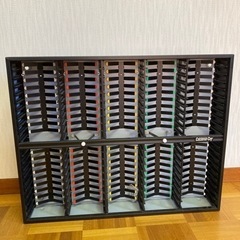 カセットテープ収納棚
