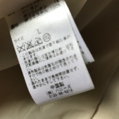 レディース　厚着ホワイトコートの画像