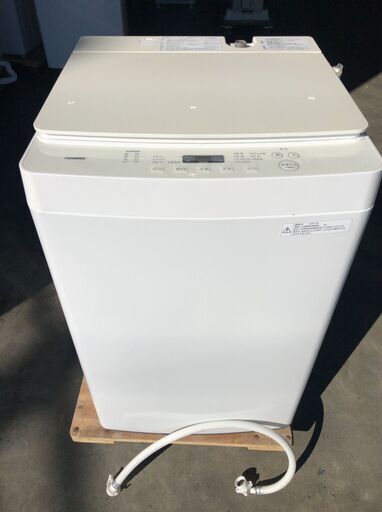 TWINBIRD 全自動電気洗濯機 KWM-EC55型 5.5kg 2021年製 J11013