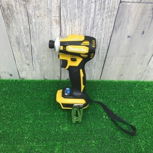 中古品　マキタ(Makita) 充電式インパクトドライバ（イエロー） 18V 　本体のみ