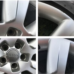 Audi純正ホイール A6オールロード4本中古　225/55/17 ET38　8Jの画像