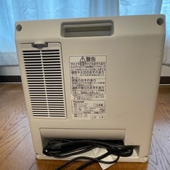 Panasonic 電気ファンヒーター　DS-F1202の画像