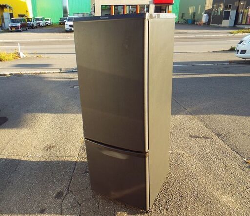 美品 Panasonic パナソニック 168L 2ドア冷蔵庫 NR-B17DW 2020年製 マットビターブラウン