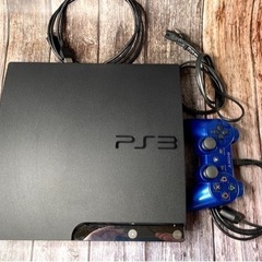 動作確認済みPS3本体＋中古品コントローラー