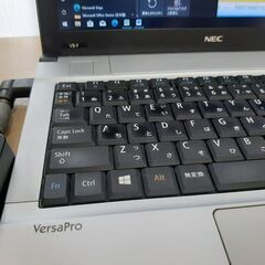 済み_Win11も可【値下げx2】Windows10　Core i5 2.6GHz NEC VersaPro VK26MB-F ノートパソコン 4GB OFFICE2010 STARTERの画像