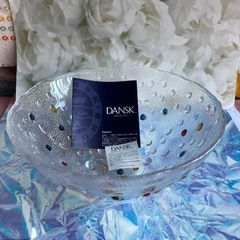🌟🎁パーティーに🎉サラダやフルーツボウルにも　新品DANSKミディアムボウル🌸の画像