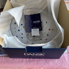 🌟🎁パーティーに🎉サラダやフルーツボウルにも　新品DANSKミディアムボウル🌸の画像