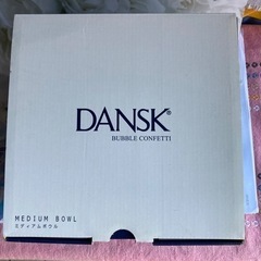 🌟🎁パーティーに🎉サラダやフルーツボウルにも　新品DANSKミディアムボウル🌸の画像