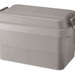 リス 収納ボックス トランクカーゴ 50L グレー TC-50【3個】