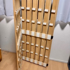 折り畳みすのこ　【シングル】の画像