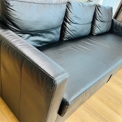 【最終値下げ中】IKEA フリーヘーテン　ソファベッド　黒