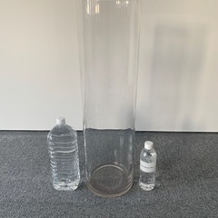 特大ガラスの花瓶　フラワーベース　vase