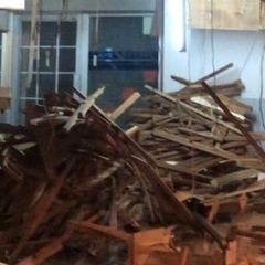 廃材 大量