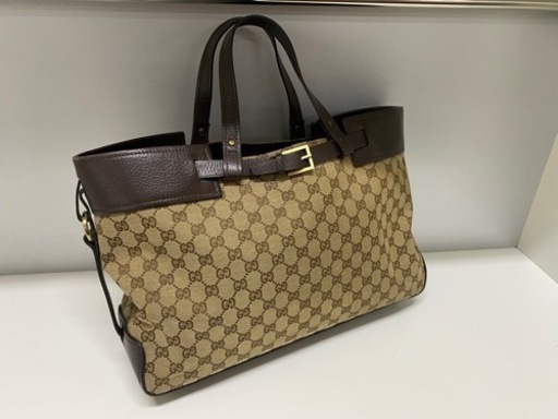 グッチ　GGキャンバストートバッグ　リサイクルショップ宮崎屋住吉店 23.1.5 y