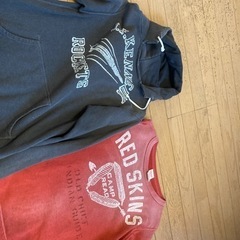 値下げ！デニム＆ダンガリー150㎝　2枚セットの画像