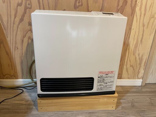 リンナイ ガスファンヒーター SRC-364E ホワイト 4.07kW/11-15畳（ガスコード3M付き）