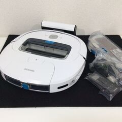 （11/6受渡済）JT5667【IRISOHYAMA/アイリスオーヤマ ロボット掃除機】美品 2020年製 IC-R01-W 吸引 水拭き 家電 の画像
