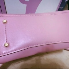 COACH ピンク ハンドバッグ ショルダーバッグの画像