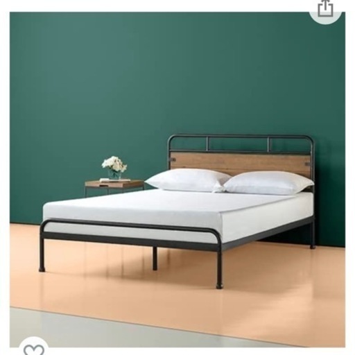 【ほぼ未使用】セミダブルベッド（フレーム）配送可能