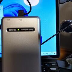 BUFFALO  HD-PHC40U2/UC 2.5インチポータ...
