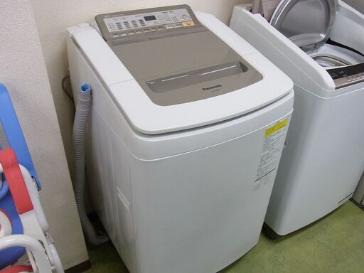 ●パナソニック(Panasonic) 2016年製 全自動洗濯機 8kg NA-FA80H3 中古