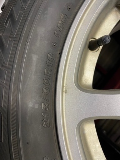 お買い上げありがとうございました?モデューロホイール付　215 60 16