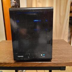 ドライブドアTERABOX+3.5インチHDD4台計１ＴＢ実装