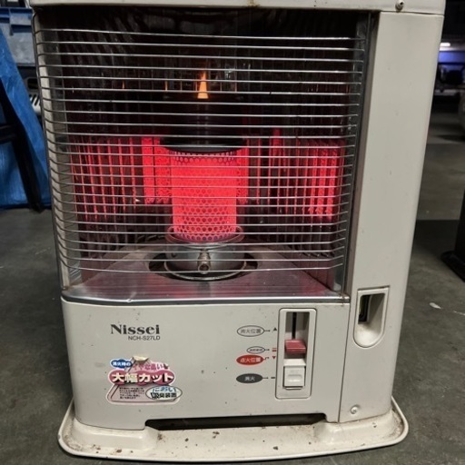中古ストーブ商談中