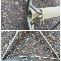 コンパクト　折りたたみ椅子の画像