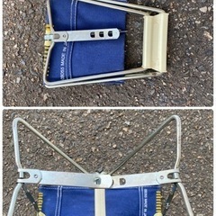 コンパクト　折りたたみ椅子の画像