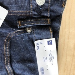 【受付中】【新品未使用】GU ジーパン　ジーンズ　デニムの画像
