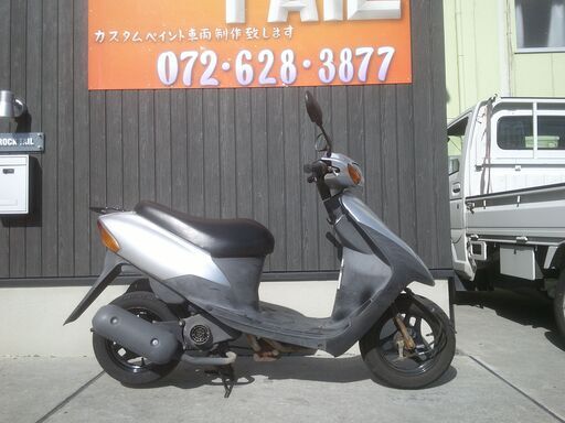 ★３万円　レッツ２　セル１　実働車★スズキ　原付　スクーター　２スト　レッツ