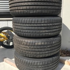 ピレリ　p8 fs 205/55r16 24年製　バリ山　美品 2021年製 バリ溝】ピレリ P8 FS 205/55R16 4本 VW ゴルフ