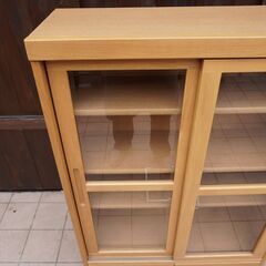 HAMAMOTO(浜本工芸) ナラ材 No.8600書棚。純国産のしっかりとした造り