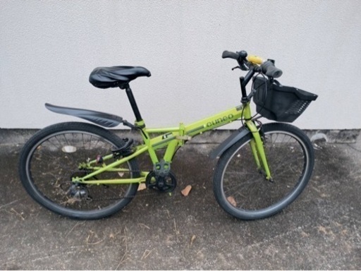 グリーン　自転車