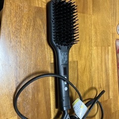 サロニア　ブラシ型ストレートアイロン