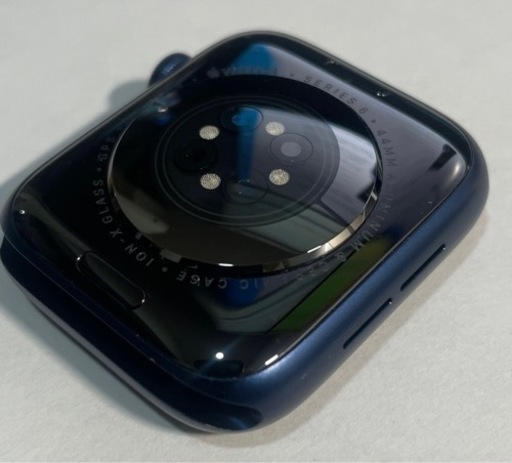 【美品】Apple Watch 6 GPS 44mm ブルー(保証残あり)