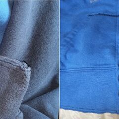 NIKE ナイキ　ジップアップパーカ　サイズ　160/84 ブルーの画像