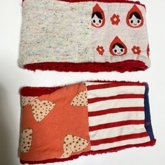 子ども用　ネックウォーマー　２つセットの画像