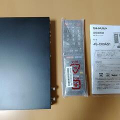 【取引中】4Kチューナー　新品　SHARP　C00AS1の画像