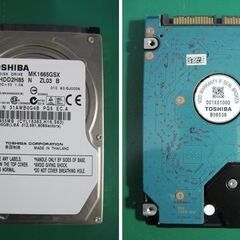 東芝製　2.5インチHDD/160G　MK1665GSX　160...